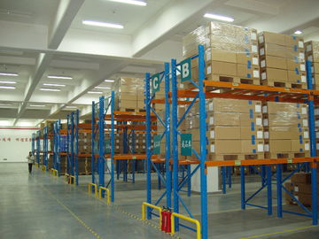 Ekonomiczne selektywne przemysłowe stojaki paletowe dostosowane do magazynowania produktów paletyzowanych