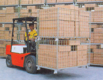 Składane klatki składowania drutu 300 kg do 1500 kg Ładowność