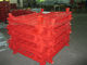 Powłoka malarska epoksydowa Powłoka lakiernicza Red Wire Mesh Container Ciężar 2000lbs załadowany